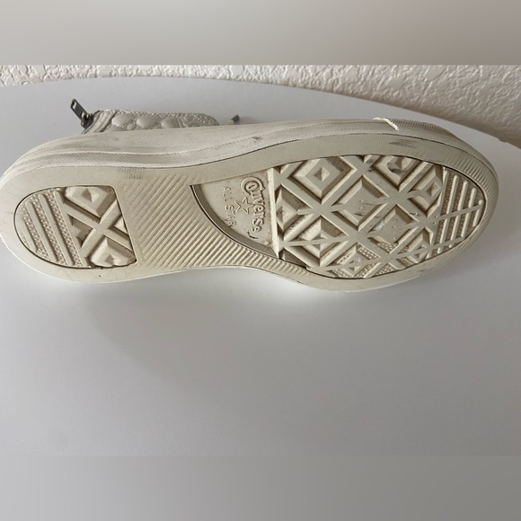 Converse Special Edition Zip Up Leather Hitops - Picture 6 of 8